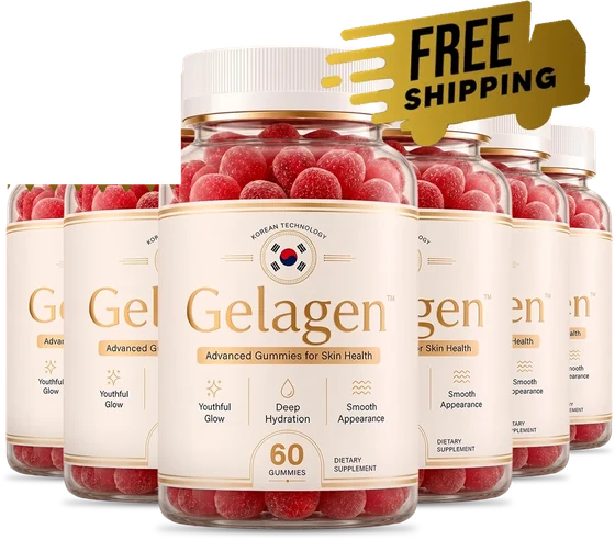 Six Gelagen bottles